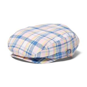Janie and Jack Plaid Newsboy Cap - NWT